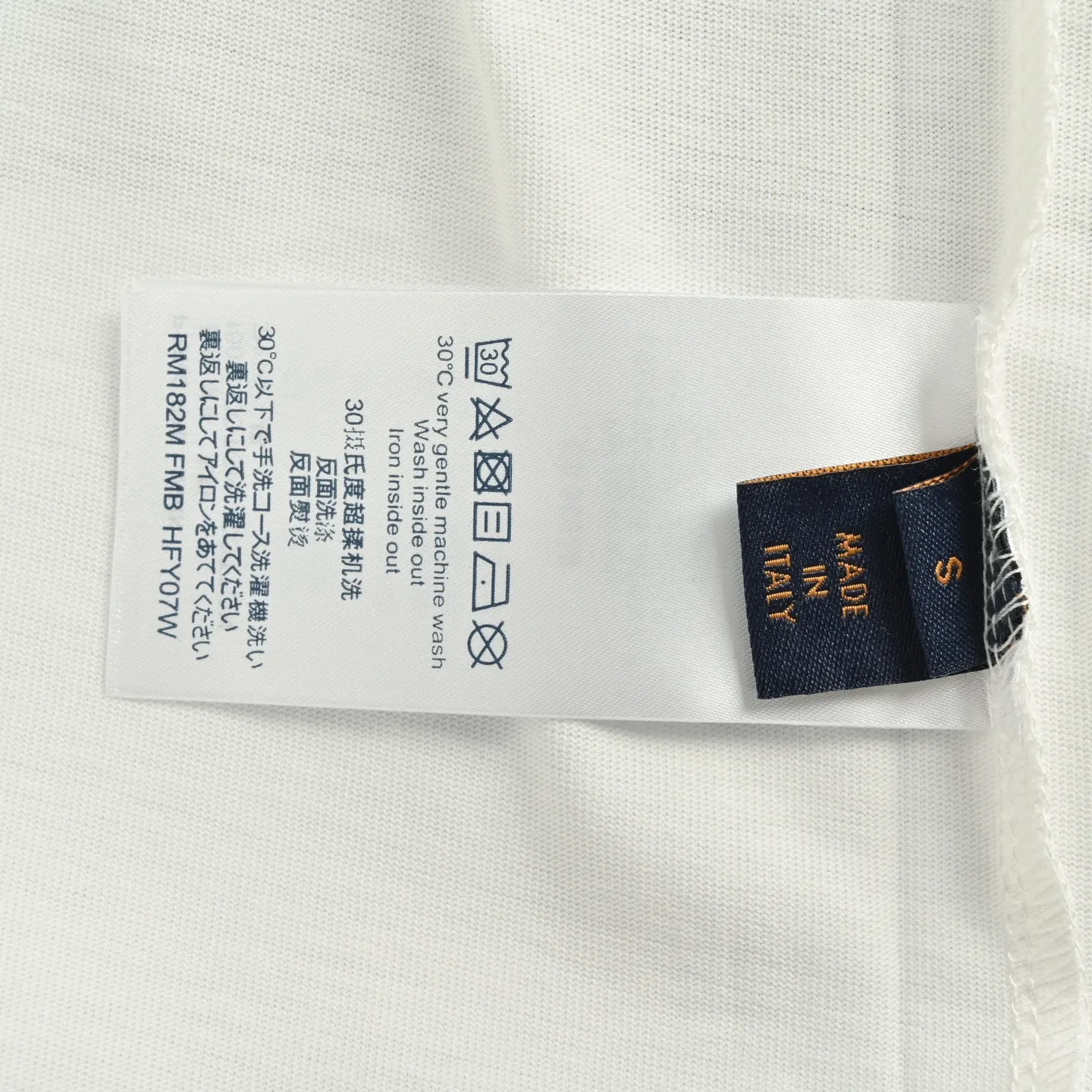 Louis Vuitton/Louis Vuitton 25ss double dog logo printed short sleeves